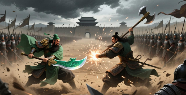 关羽徐晃下邳之战_许褚徐晃能否擒住关羽_三国关羽战许褚是哪集?