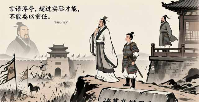 马谡街亭之败诸葛亮识人失误_马谡三国_马谡失街亭纸上谈兵挥泪斩马谡执法如山