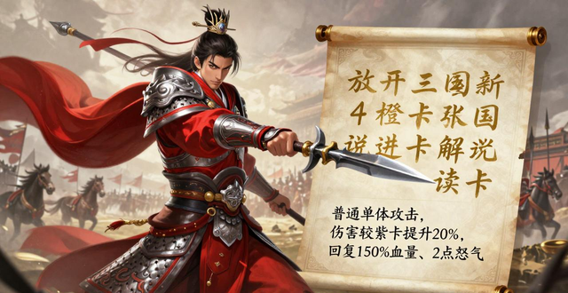 乐进技能分析_放开那三国最新橙卡解读_放开那三国3关2张