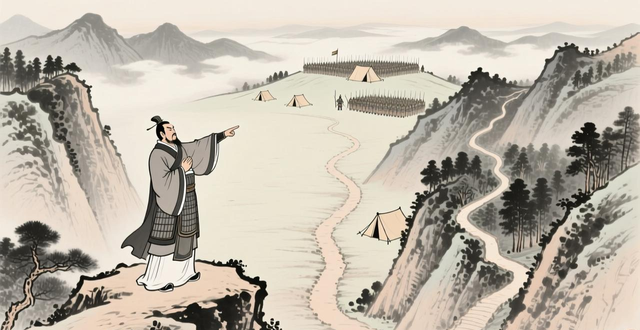 马谡三国_诸葛亮马谡用兵失误_司马懿街亭之战