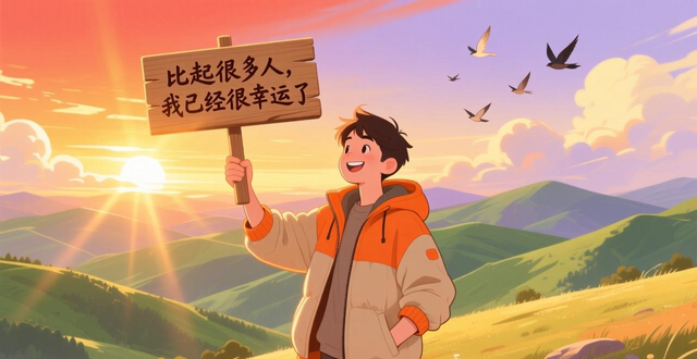 自我安慰金句_积极心理暗示缓解焦虑情绪_心灵鸡汤鼓励人成功的