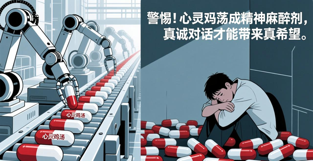 心灵鸡汤双语下载_同质化心灵鸡汤_黑暗中的光希望叙事