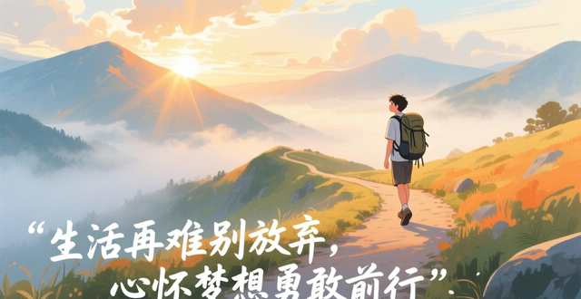 坚持梦想_励志名言心灵鸡汤_奋斗改变命运