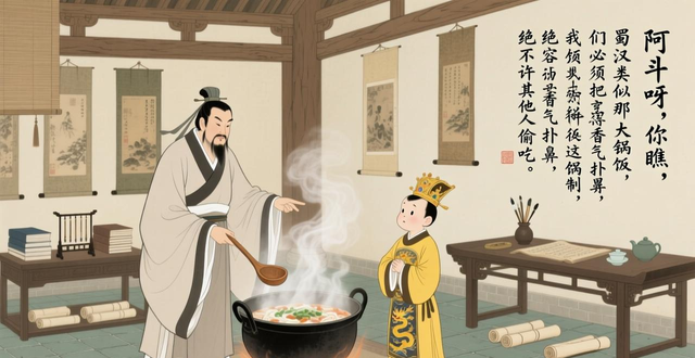 三国白帝城托孤 诸葛亮辅佐刘禅 蜀汉幼主养成计划_萌三国刘备诸葛亮cp文