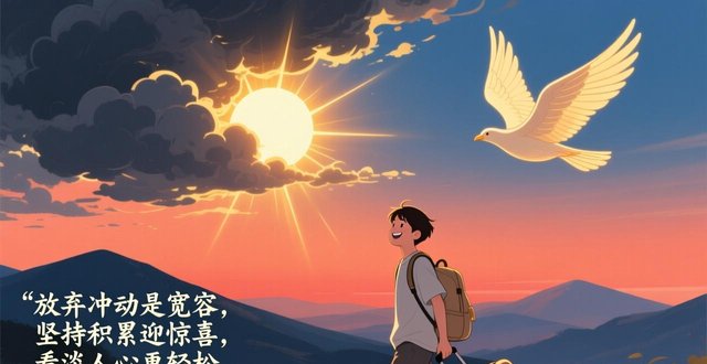 一句话心灵鸡汤_人生哲理_自我成长