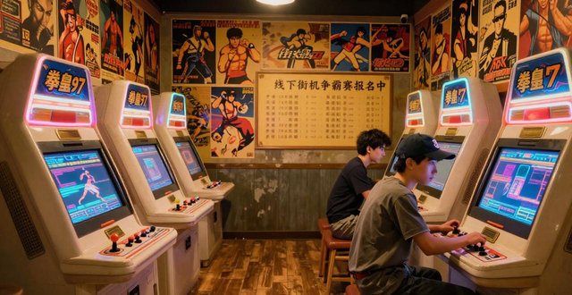 街机游戏高手 天赋型选手 游戏圈子文化_街机三国转生