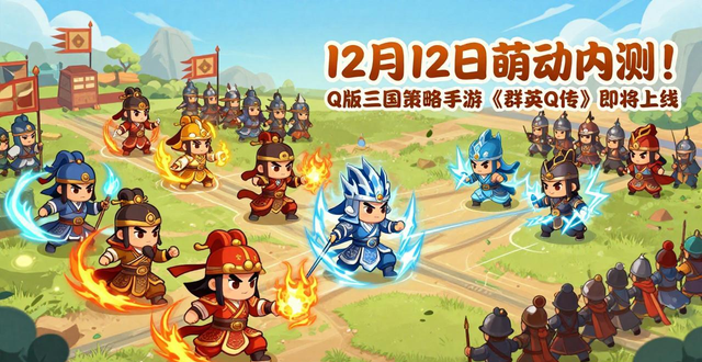 群英Q传 萌系美术风格 三国手游_q版的三国单机游戏_群英Q传 安卓版 萌动内测