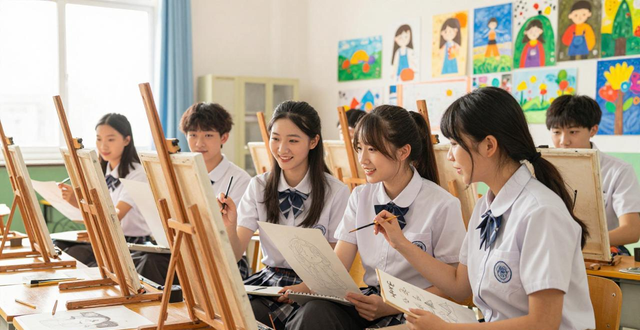 高中美术教师_教室里的心灵鸡汤_学生心理健康教育