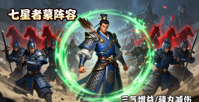 啪啪三国七星诸葛亮阵容搭配攻略_啪啪三国 兀突骨_啪啪三国七星诸葛亮技能分析