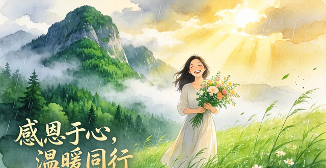 八个字感恩句子_感恩唯美短句_心灵鸡汤经典语录唯美