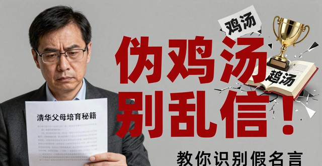 名人名言断章取义分析_励志心灵鸡汤语录_伪鸡汤名人语录识别