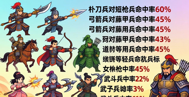 三国群英传3兵种相克详解_三国群英传15_三国群英传3兵种克制关系分析