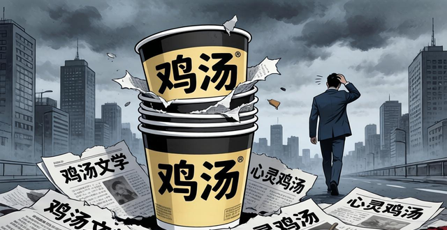 读者对鸡汤的审美疲劳_过度励志书籍泛滥_为什么要少看心灵鸡汤