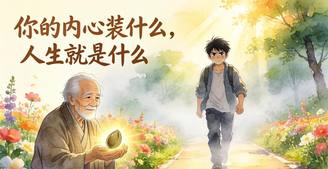 人性实验室 心灵鸡汤_内心装什么决定命运_心里装善良生命充满阳光