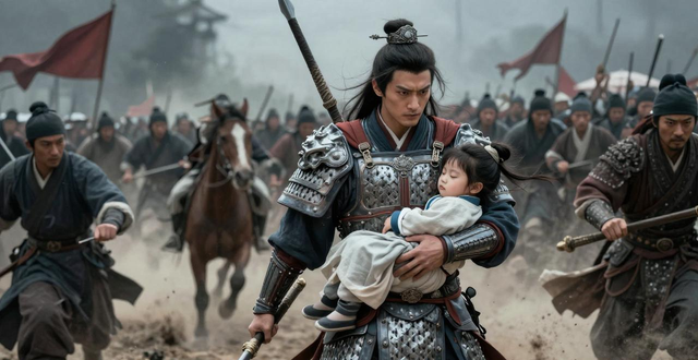三国赵云救阿斗的真相_赵云长坂坡救阿斗为什么不救刘禅女儿_三国赵云老婆是谁