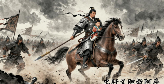 新三国赵云单骑救主_赵云单骑救主 长坂坡英雄故事 赵云忠诚与坚韧