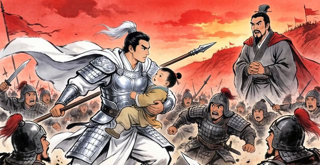 新三国赵云单骑救主_长坂坡赵云救阿斗_赵云三国传奇故事
