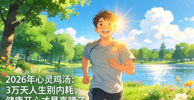 人生3万天怎么活才不后悔_健康快乐才是赢家_2026心灵鸡汤经典语志