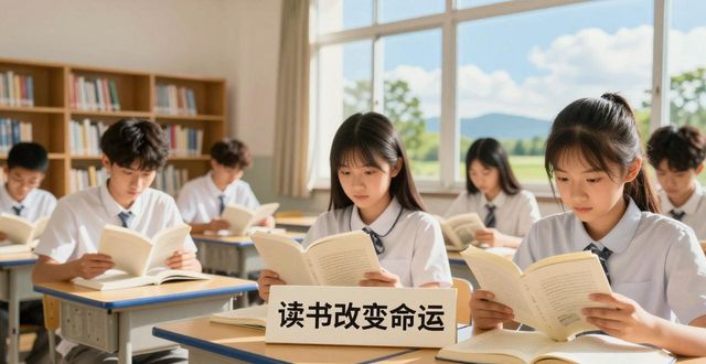 教室里的心灵鸡汤_读书与不读书的人生差距_读书改变人生