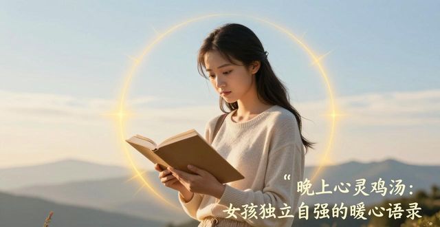 经济独立自我安全感励志语录_女人优秀身边事物自然美好正能量_晚上心灵鸡汤经典语录