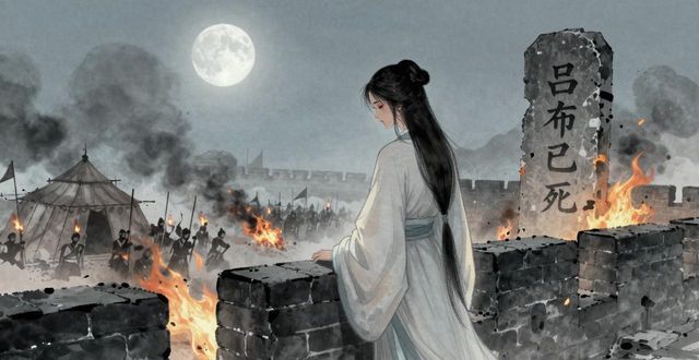 貂蝉吕布结局_终极三国貂蝉死了没_吕布貂蝉方天画戟赤兔马