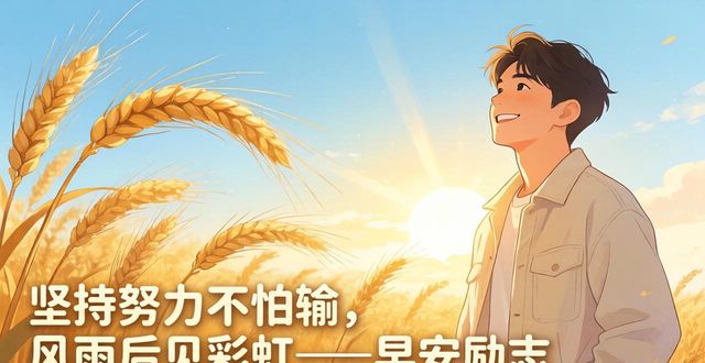 梦想努力决心_早安励志心灵鸡汤经典语录_生活风雨坚持