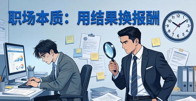 职场的本质是什么_心灵鸡汤员工读本_结果导向的职场法则