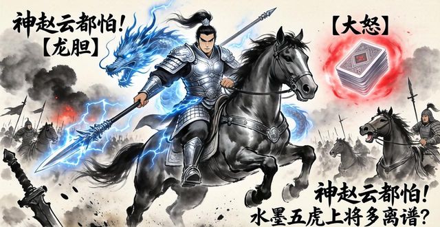 三国杀水墨风五虎上将强度_三国杀五虎上将水墨风格技能解析_三国杀中神赵云