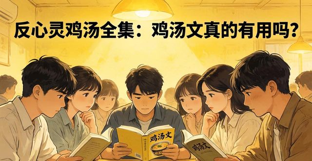 鸡汤文与成功学区别_反心灵鸡汤全集_心灵鸡汤定义