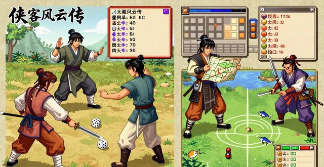 三国群侠转_复古设计 国产游戏 侠客风云传