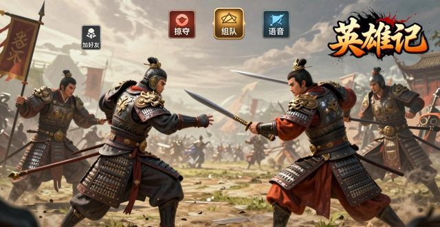 玩转三国_三国题材手游创新玩法_英雄记策略竞技手游
