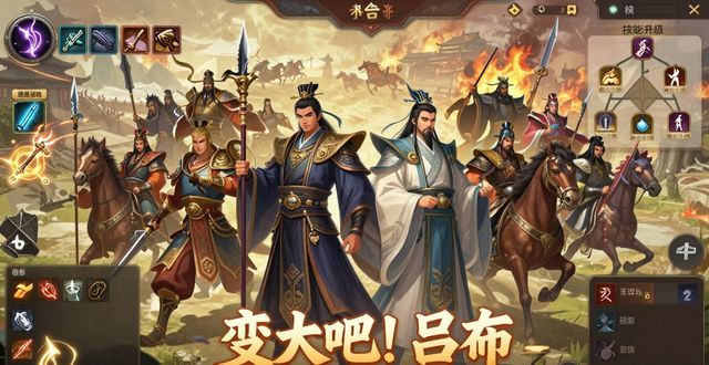 变大吧吕布 百变阵型 武将养成_玩转三国