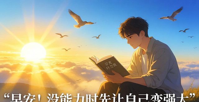 每日一句早安语录_正能量励志心灵鸡汤_心灵鸡汤带图的说说
