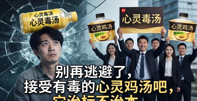 接受有毒的心灵鸡汤吧_精神毒品与心灵鸡汤辨析_心灵鸡汤与心理咨询区别