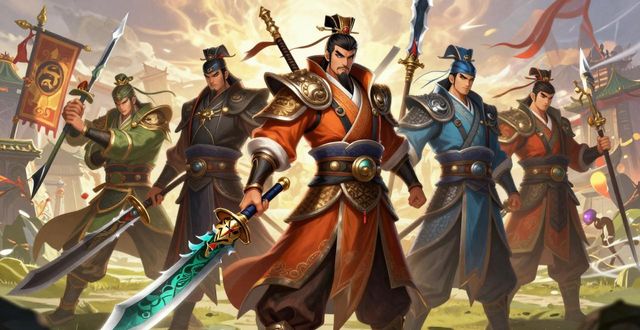 典韦周泰赵云吕布三国角色_三国名将六龙职业_战龙三国职业