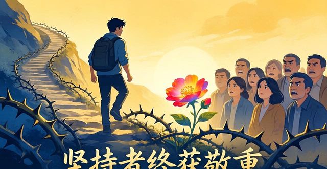 坚持到底永不言弃_毅力是成功的利器_心灵鸡汤配图