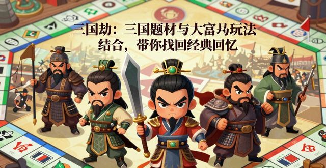 三国题材创新游戏_三国网游_三国劫结合大富翁游戏